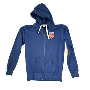 Magasin Central Zip Up Hoodie Men's Large Blue Sweatshirt